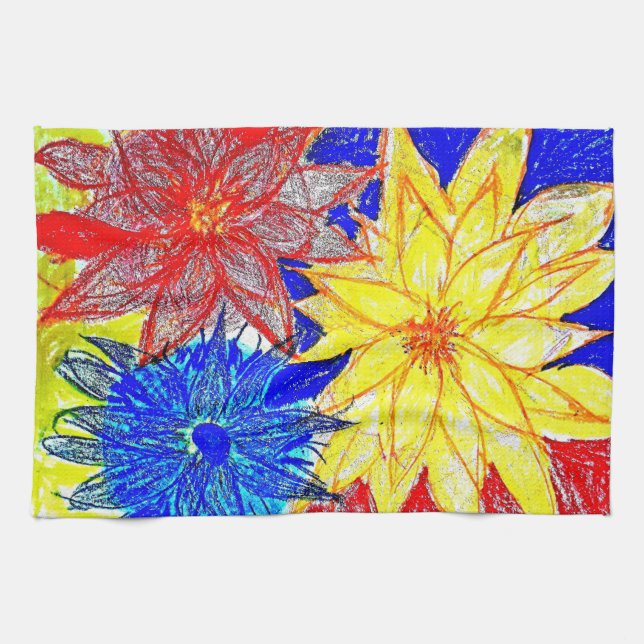 Tea Tawel Primary Färg Kökshandduk (Horisontell)