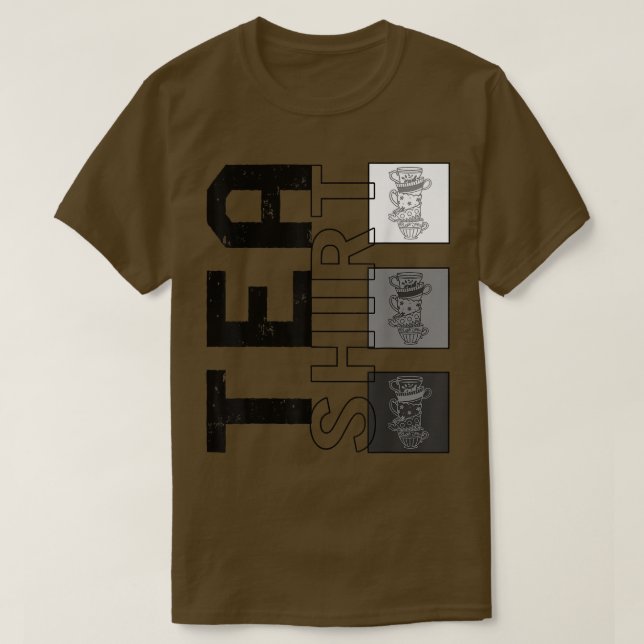 Tea, Tea Kopp Design Tea Addict Party Ideas Morni T Shirt (Design framsida)