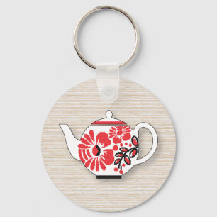 Tea tekannas nyckelring