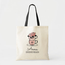 Tea Tekopp Möhippa Bridesmaid Tote Bag Tygkasse