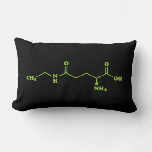 Tea Theanine Molecular Chemical Formula Lumbarkudde