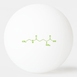 Tea Theanine Molecular Chemical Formula Pingisboll