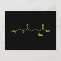 Tea Theanine Molecular Chemical Formula