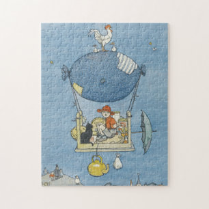 Tea-tid av William Heath Robinson Pussel