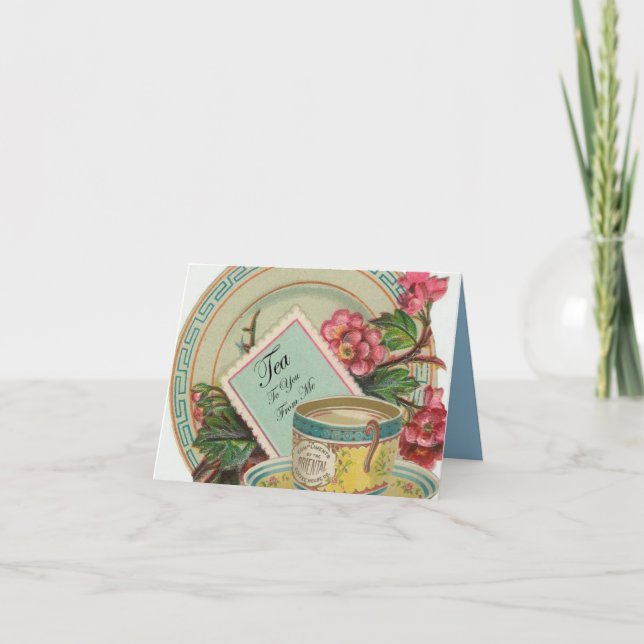 Tea-tid Inbjudan (Framsida)