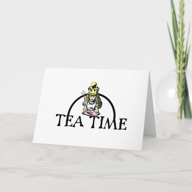 Tea-tid Inbjudan (Framsida)