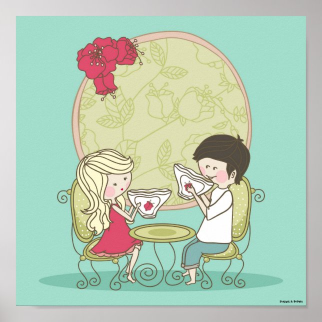 Tea-tid Poster (Framsidan)