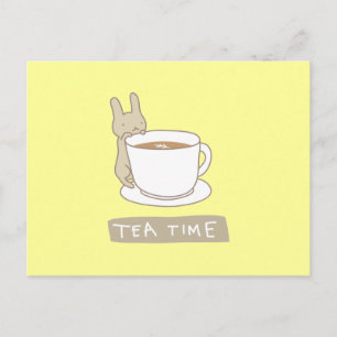 Tea-tid Vykort