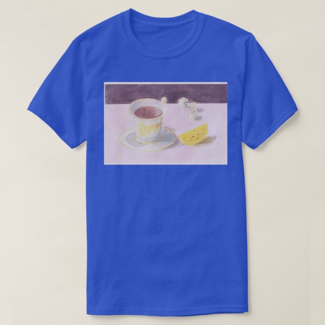 Tea Time 18 T Shirt (Design framsida)