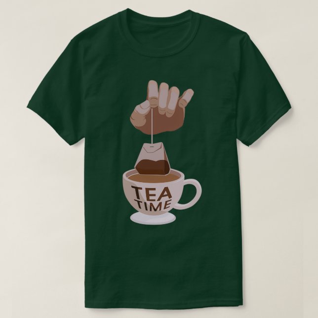 Tea Time 87 T Shirt (Design framsida)