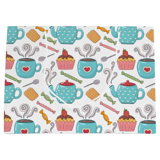 Tea Time and Sweets Gift Bag (Framsidan)