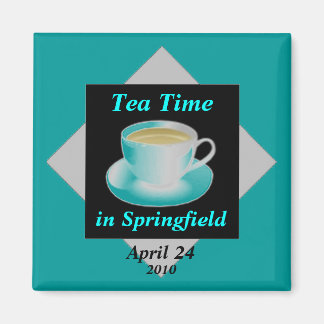 Tea Time Anpassade Magnet