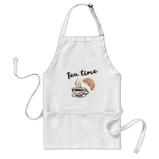 Tea time Aprons Köktillbehör, present till kock Förkläde