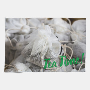 Tea Time Bag för Tea Älskare Kökshandduk