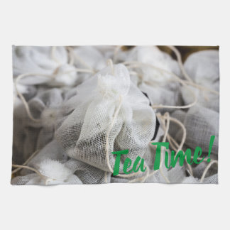 Tea Time Bag för Tea Älskare Kökshandduk