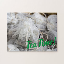 Tea Time Bag för Tea Älskare Pussel