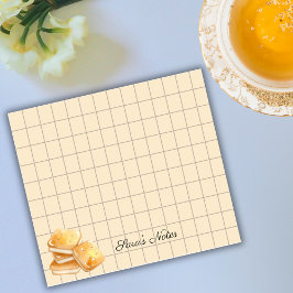 Tea Time Butter Biscuits – Personalized Grid Stick Post-it Block