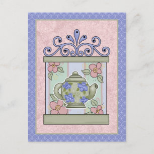 Tea Time Card, Postage, Tees, GIfts Vykort