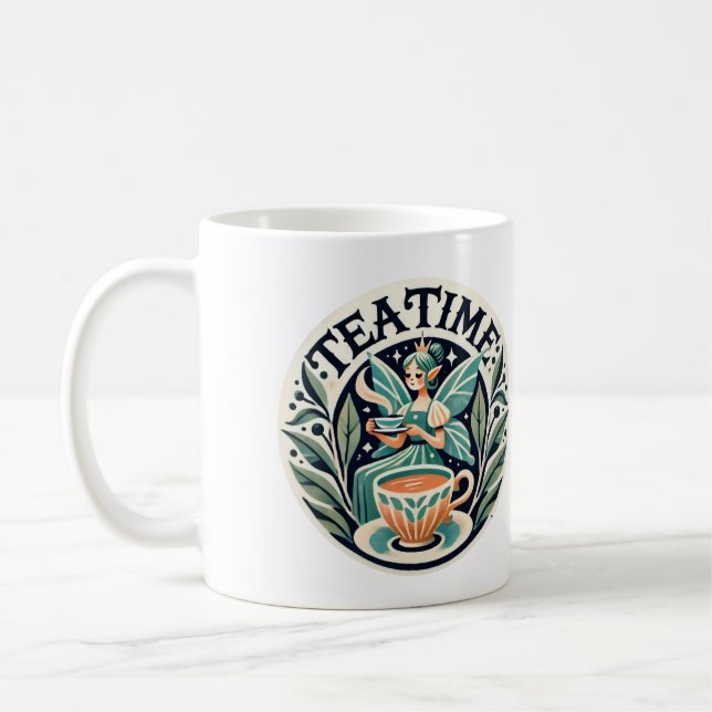 Tea Time Fairy Kaffemugg (Vänster)
