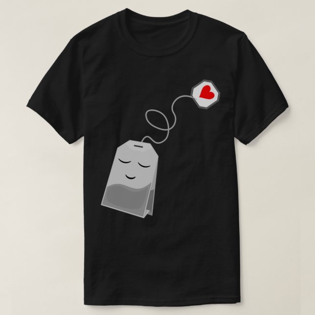 Tea Time Funny Tea Kopp T Shirt (Design framsida)