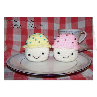Tea Time Hälsningskort