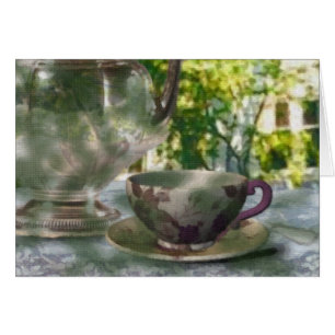 Tea Time Hälsningskort