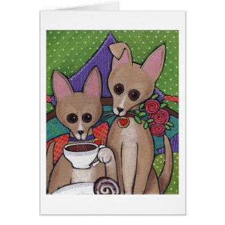 Tea Time Hälsningskort