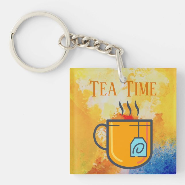 Tea Time Keychain (Framsidan)