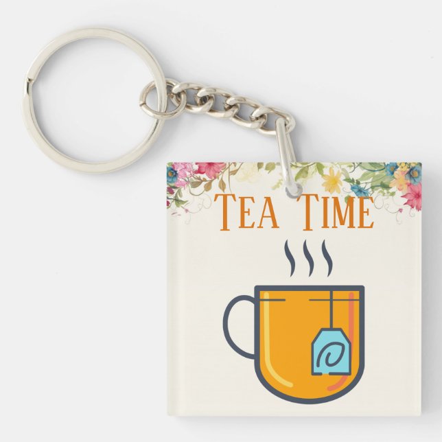 Tea Time Keychain (Framsidan)