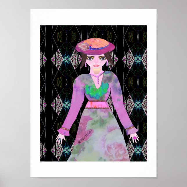 Tea time LeeMarie's kreativ design Poster (Framsidan)