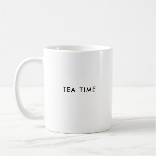Tea Time Lustigt Anpassningsbar Kaffe Mugg
