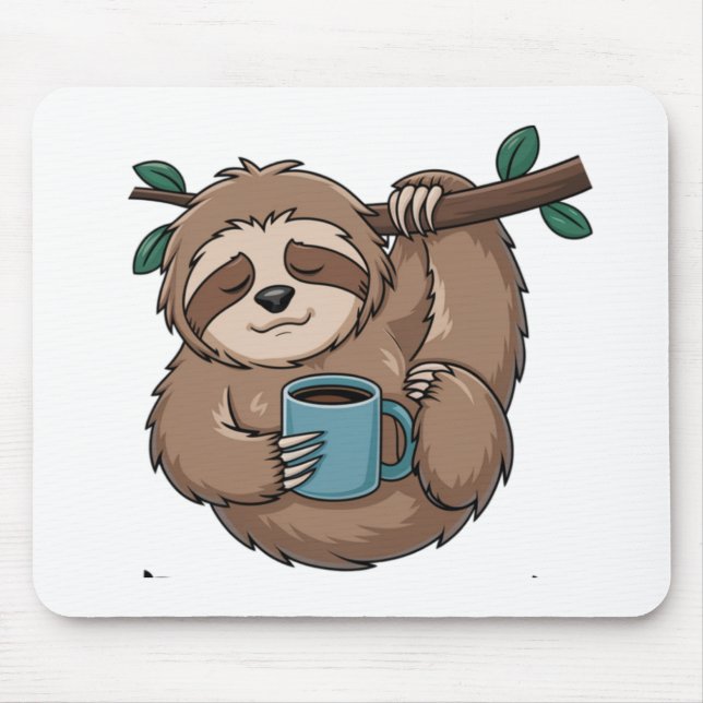 Tea Time med Baby Bear Mousepad Musmatta (Framsidan)