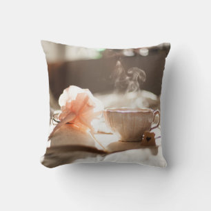 Tea Time med bra bok Kudde