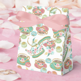 Tea Time Mönster Presentaskar