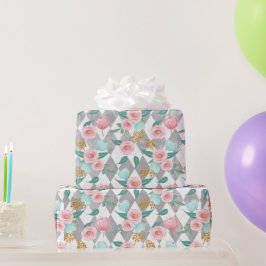 Tea Time Mönster Presentpapper