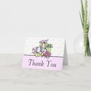Tea Time Note Card Tack Kort