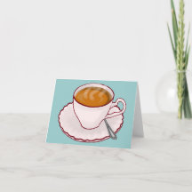 Tea Time noterar kortet
