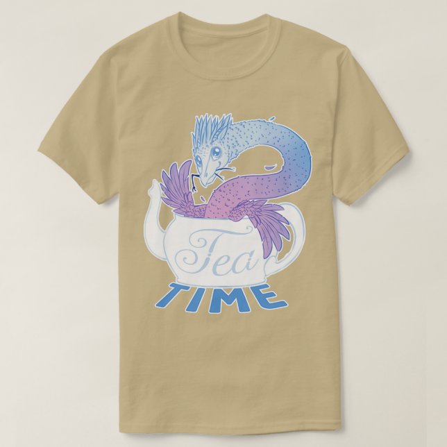 Tea Time Occamy T Shirt (Design framsida)