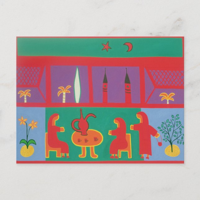 Tea Time på museet 2003 Vykort (Framsida)