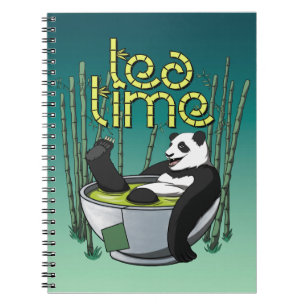 Tea Time Panda Anteckningsbok