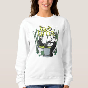 Tea Time Panda T Shirt