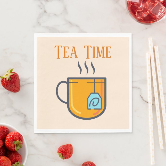 Tea Time Pappersservett (Insitu)