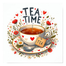 Tea Time Poster
