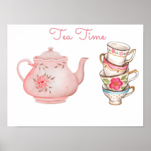 Tea Time Poster