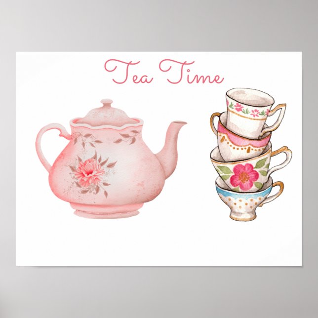 Tea Time Poster (Framsidan)