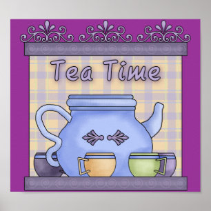 Tea time-poster poster