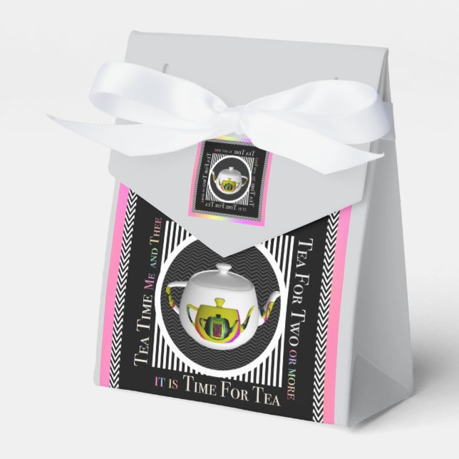 Tea Time Presentaskar (Framsidan Sidan)