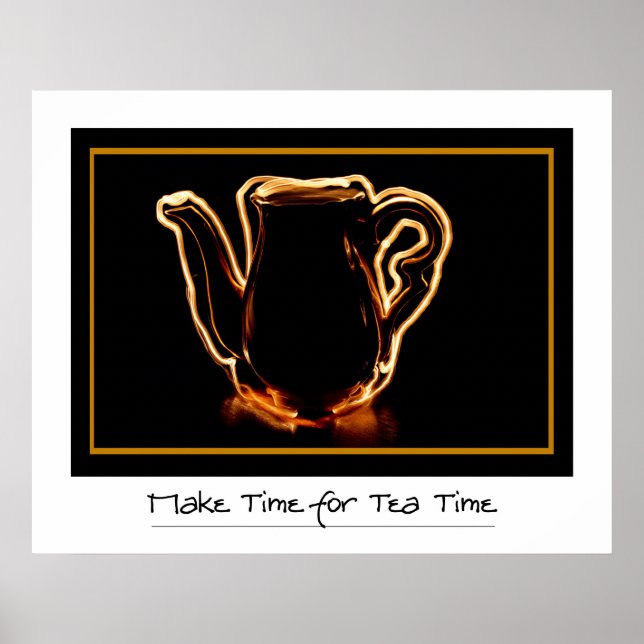 Tea Time Print Poster (Framsidan)