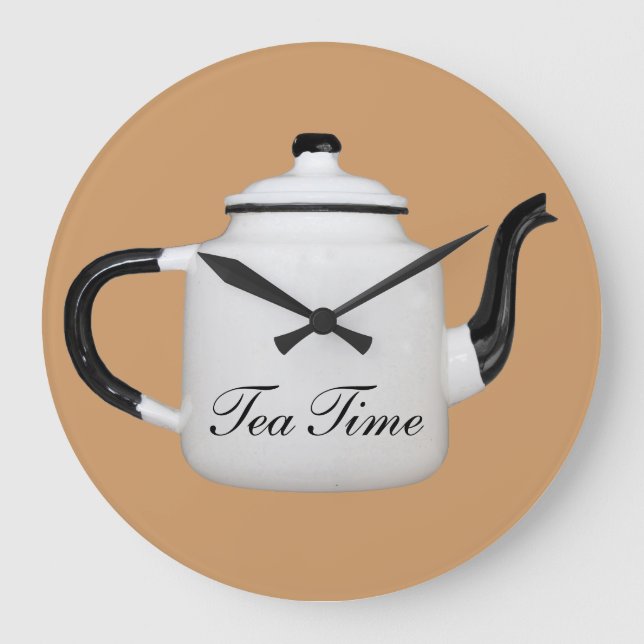 Tea Time Stor Klocka (Framsida)