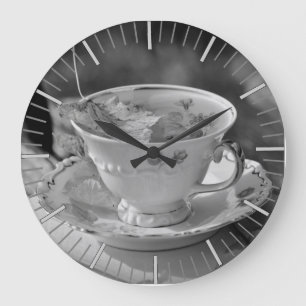 Tea Time Stor Klocka